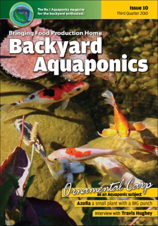 Backyard Aquaponics eMagazine Ed. 10 Cover