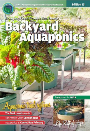 Backyard Aquaponics eMagazine Ed. 13 Cover