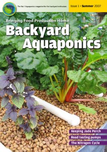 Backyard Aquaponics eMagazine Ed. 1 Cover