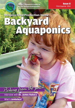Backyard Aquaponics eMagazine Ed. 8 Cover